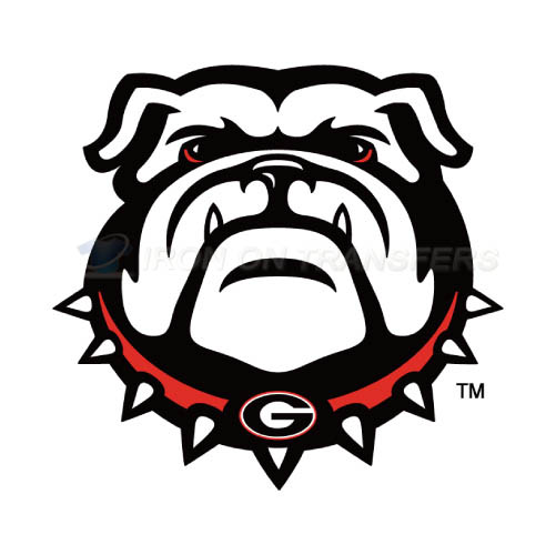 Georgia Bulldogs Logo T-shirts Iron On Transfers N4469 - Click Image to Close